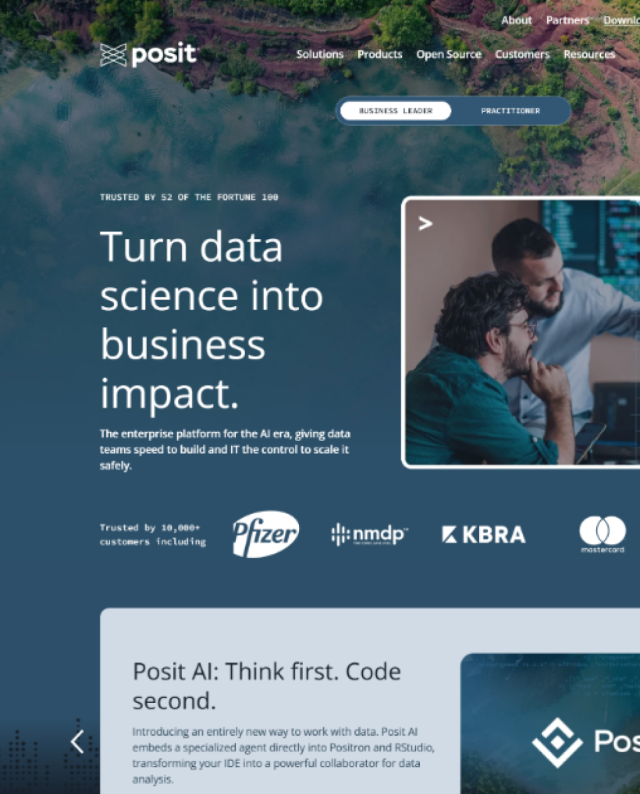 Posit Data Science Website
